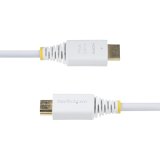 StarTech.com HDMI2-CABLE-4K60-6FW HDMI kabel 1,8 m HDMI Type A (Standaard) Wit