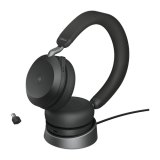 Jabra Evolve2 75 Headset Draadloos Hoofdband Kantoor/callcenter USB Type-C Bluetooth Oplaadhouder Zwart