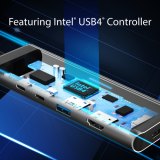 j5create JCD401-N USB4™ Dual 4K Multi-Port Hub