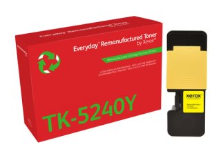Everyday Remanufactured Everyday™ Geel Remanufactured Toner van Xerox compatible met Kyocera (TK-5240Y), Standaard capaciteit