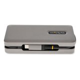 StarTech.com USB-C Multiport Adapter, 4K 60Hz HDMI/DP, 3-Port USB Hub, 100W Power Delivery Pass-Through, GbE, Travel Docking Station met Charging, Mini Dock, 30cm Wrap-Around Kabel