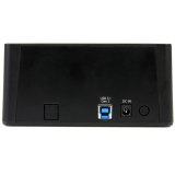 StarTech.com Standalone USB 3.1 Hard Drive Cloner, Dual Bay HDD/SSD Kloner/Copier, 10Gbps USB naar SATA III HDD/SSD Docking Station, Harde Schijf Duplicator Dock, Hard Disk Copy