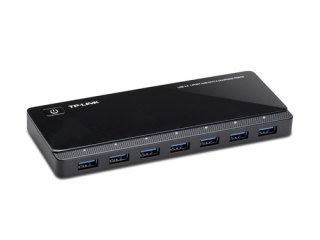 TP-Link UH720 interface hub USB 3.2 Gen 1 (3.1 Gen 1) Micro-B 5000 Mbit/s Zwart