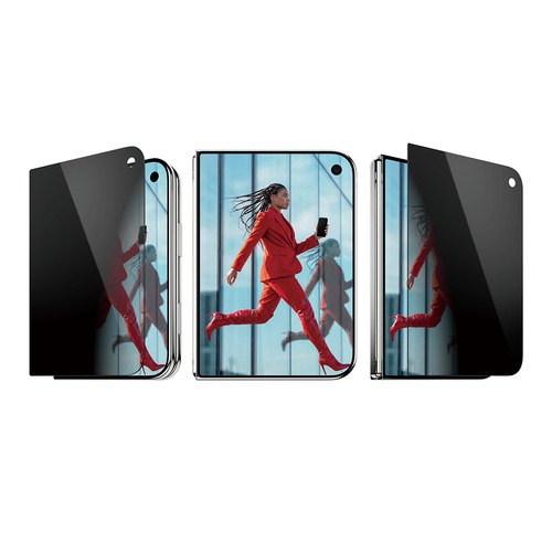 PanzerGlass ® 2-Way Privacy Front Screen Protector iPhone Duo | FRAME FIT w. FASTFIT IN-A-BOX Doorzichtige schermbeschermer 1 stuk(s)