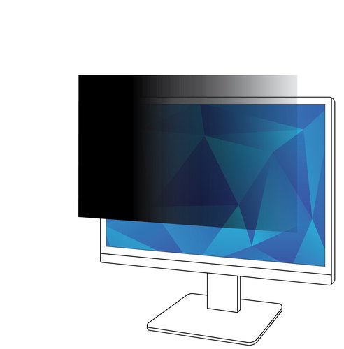 3M Privacy Filter voor 43in Monitor, 16:9, PF430W9B