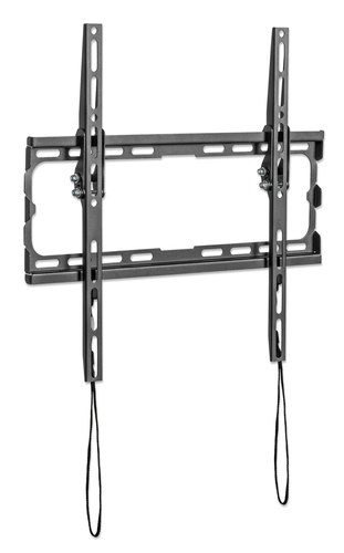 Manhattan Wandbeugel voor TV’s en monitoren (Kantelbaar), voor schermen 32"–55", VESA-compatibiliteit: van 200×200 tot 400×400 mm (controleer de afmetingen van de vier montagegaten aan de achterzijde), max 35 kg, zwart