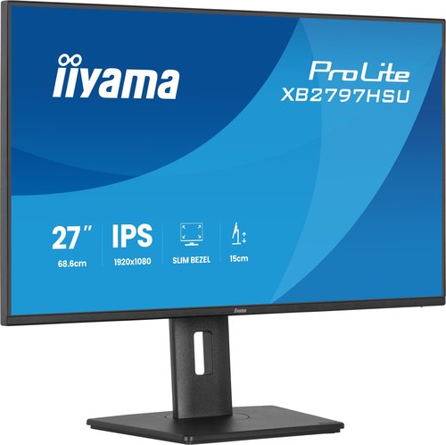 iiyama ProLite XB2797HSU-B1 computer monitor 68,6 cm (27") 1920 x 1080 Pixels Full HD LED Zwart