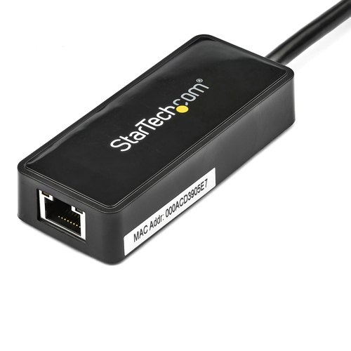 StarTech.com USB 3.0 naar gigabit Ethernet-adapter NIC met USB-poort - zwart