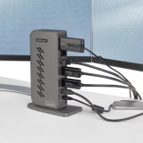StarTech.com USB-C USB-A Dock - Hybride Universeel USB 3.0 Docking Station voor USB-C of USB-A Laptop - Dual Monitor 4K 60Hz HDMI/DisplayPort - 6x USB-A, GbE - USB 5Gbps - Windows/Mac