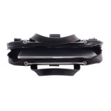 R-Go Tools Laptoptas R-Go Viva, full-grain leer, ergonomisch met geïntegreerde laptopstandaard, sociaal product, voor 15,6 inch, zwart