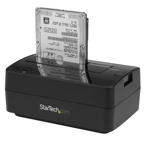 StarTech.com Single Bay USB 3.1 / eSATA naar SATA HDD Docking Station, USB 3.1 (10 Gbps) Hard Drive Dock, Externe 2.5/3.5" SATA III HDD/SSD Docking Station, Top-Loading Hard Drive Bay