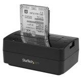 StarTech.com Single Bay USB 3.1 / eSATA naar SATA HDD Docking Station, USB 3.1 (10 Gbps) Hard Drive Dock, Externe 2.5/3.5" SATA III HDD/SSD Docking Station, Top-Loading Hard Drive Bay
