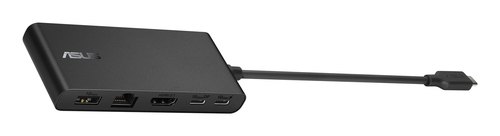 ASUS Dual 4K USB-C Dock DC201 Bedraad USB 3.2 Gen 2 (3.1 Gen 2) Type-C Zwart