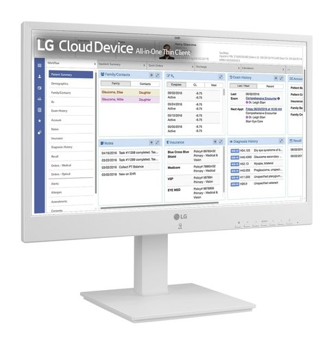 LG 24CR671N-2P.AEU All-in-One PC/workstation Intel® Pentium® N6005 60,5 cm (23.8") 1920 x 1080 Pixels All-in-One thin client 8 GB DDR4-SDRAM 256 GB SSD Wit