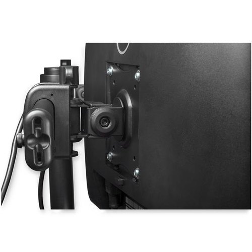 StarTech.com Dual monitor arm bureau monteerbaar horizontale stang doorvoergat of klem