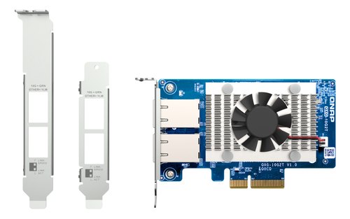 QNAP QXG-10G2T netwerkkaart Intern Ethernet 10000 Mbit/s