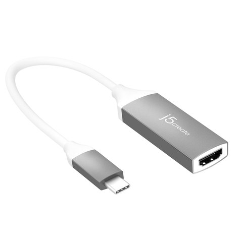 j5create JCA153G-N USB-C® naar 4K HDMI™ Adapter