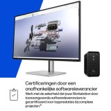 HP Z2 Mini G1a Wolf Pro Security Edition Copilot+ PC AMD Ryzen AI Max+ PRO PRO 395 64 GB LPDDR5x-SDRAM 1 TB SSD Windows 11 Pro Mini PC Workstation AI Workstation, AI PC Zwart