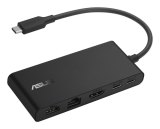 ASUS Dual 4K USB-C Dock DC201 Bedraad USB 3.2 Gen 2 (3.1 Gen 2) Type-C Zwart