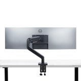 StarTech.com Monitor Arm voor Bureau, Tot 49in 32:9 Ultrawide Curved Monitors, Mechanische Springveer Arm, C-Klem/Doorvoertule, VESA 75x75/100x100, Afstelling zonder gereedschap, Draagvermogen 20kg