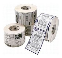 Zebra PolyE 3100T Wit Zelfklevend printerlabel