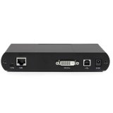 StarTech.com USB DVI over Cat 5e / Cat 6 KVM-console-extender met 1920x1200 niet-gecomprimeerde video 100 m