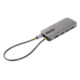 StarTech.com USB C Multiport Adapter, 4K 60Hz HDMI Video Adapter, 3 Port 5Gbps USB-A 3.2 Hub, 100W Power Delivery Pass-Through, GbE, 30cm Kabel, USB Type-C Ethernet Adapter, Travel Dock, Laptop Docking Station