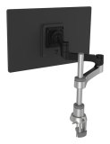 R-Go Tools Monitorarm R-Go Zepher, verstelbare enkele monitorarm, 100% circulair, tot 8 kg draagvermogen, zwart