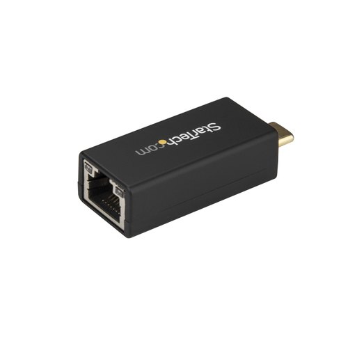 StarTech.com USB-C naar Gigabit Ethernet Adapter, 1Gbps NIC USB 3.0/USB 3.1 Type C Netwerk Adapter, 1GbE USB-C naar RJ45/LAN Poort, Thunderbolt 3 Compatibel, Windows/MacBook Pro/Chromebook