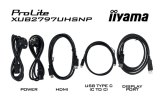 iiyama ProLite XUB2797UHSNP-B1 computer monitor 68,6 cm (27") 3840 x 2160 Pixels 4K Ultra HD LED Zwart