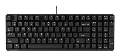 CHERRY K37ID toetsenbord Industrieel USB QWERTY Amerikaans Engels Zwart