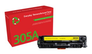 Everyday ™ Geel Remanufactured Toner van Xerox compatible met HP 305A (CE412A), Standaard capaciteit