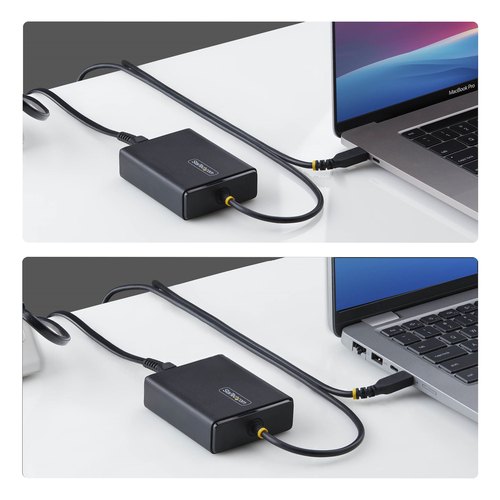 StarTech.com 100W USB-C Laptop Oplader met 1,5m Geïntegreerde USB-C Kabel, Power Adapter Brick voor Dell, XPS, HP ProBook, MacBook Pro, Microsoft Surface Pro