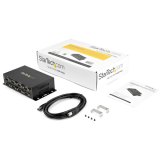 StarTech.com 8-poort USB naar DB9 RS232 Seriële Adapter Hub – Industriële DIN-rail en Wandmontage