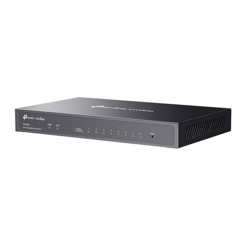 TP-Link Omada SG2008 netwerk-switch Managed L2/L2+ Gigabit Ethernet (10/100/1000) Zwart