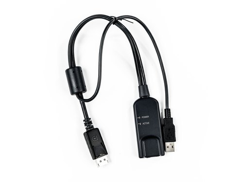 Vertiv Avocent MPUIQ-VMCDP toetsenbord-video-muis (kvm) kabel Zwart 0,3556 m