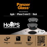 PanzerGlass ® Hoops® Camera Lens Protector Black iPhone 13 mini | 13 Doorzichtige schermbeschermer Apple 1 stuk(s)