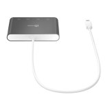 j5create JCA366-N USB-C™ naar 4-Port HDMI™ Multi-Monitor Adapter