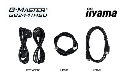 iiyama G-MASTER GB2441HSU-B1 computer monitor 60,5 cm (23.8") 1920 x 1080 Pixels Full HD LED Zwart