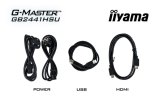 iiyama G-MASTER GB2441HSU-B1 computer monitor 60,5 cm (23.8") 1920 x 1080 Pixels Full HD LED Zwart