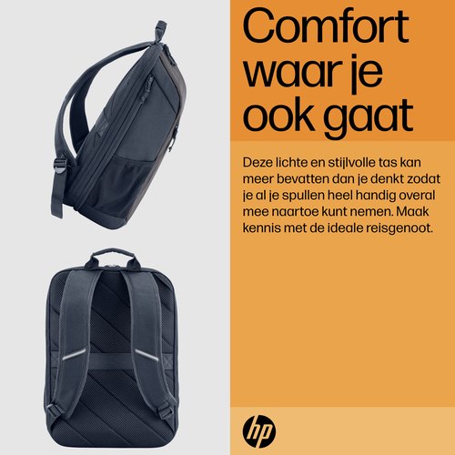 HP Travel 15,6 Laptop Backpack, 18 liter, Iron Grey