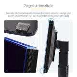 StarTech.com 23,8 inch 16:9 Computer Monitor Privacy Filter, Hangend Acryl Security Filter, Snel te installeren Privacy Screen, Monitor Screen Protector, +/- 30 Graden Kijkhoek, Glanzend