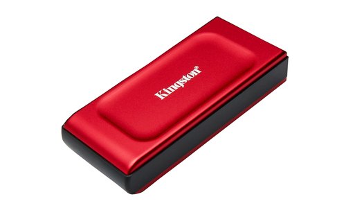 Kingston Technology 2TB XS1000 Red External USB 3.2 Gen 2 Draagbare Solid State Drive