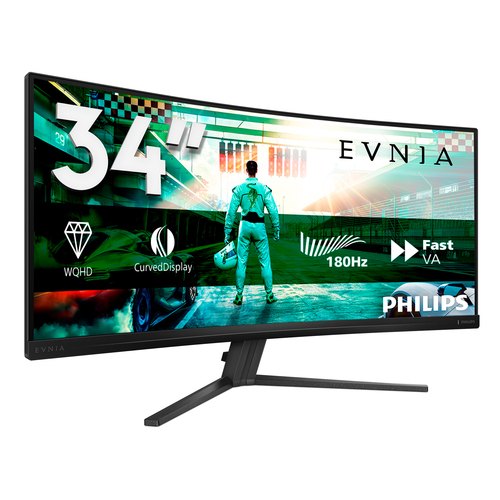 Philips Evnia 34M2C3500L/00 computer monitor 86,4 cm (34") 3440 x 1440 Pixels Wide Quad HD LCD Zwart