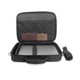 ACT Office schoudertas voor laptops tot 16,1”, gemaakt van gerecyclede plastic flessen