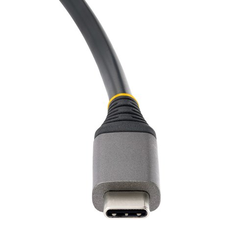 StarTech.com 4-Port USB-C Hub, 1x USB-A & 3x USB-C Ports, USB 3.1 10Gbps, Bus Powered USB Hub, USB Type C Hub met 25cm Wrap-Around Kabel, Compacte USB-C naar USB-A Hub