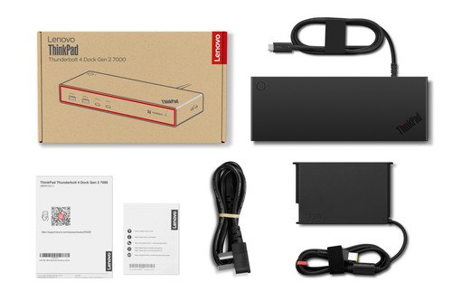 Lenovo TP TBT4 Dock G2 7000 - EU Docking Thunderbolt 4 Zwart