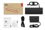 Lenovo TP TBT4 Dock G2 7000 - EU Docking Thunderbolt 4 Zwart