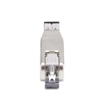 StarTech.com Gigabit Glasvezel naar RJ45 Ethernet Media Converter Dongle, Optical Singlemode 10km/Multimode 800m, PoE Voeding, Compact Ontwerp, Stalen Behuizing, Micro Mini, TAA
