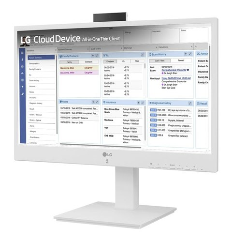 LG 24CR671N-2P.AEU All-in-One PC/workstation Intel® Pentium® N6005 60,5 cm (23.8") 1920 x 1080 Pixels All-in-One thin client 8 GB DDR4-SDRAM 256 GB SSD Wit